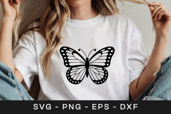 Classic Butterfly Graphic Design SVG PNG for Crafts and Graphics
