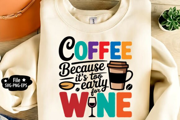Coffee Before Wine SVG: Graphics for Crafts & Sellers