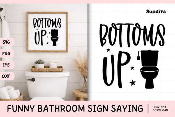 Funny Bathroom Sign Saying SVG 36: A Graphics and Crafts Review